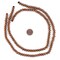 The Bead Chest Light Brown Bicone Natural Wood Beads (5x8mm): Organic Eco-Friendly Wooden Bead Strand for DIY Jewelry, Crafts, Necklace and Bracelet Making